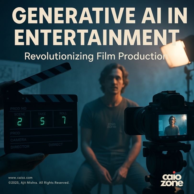 CAIO Guide | Generative AI in Entertainment Industry 6 CAIO.com_GenerativeAI in Entertainment_Film-Production