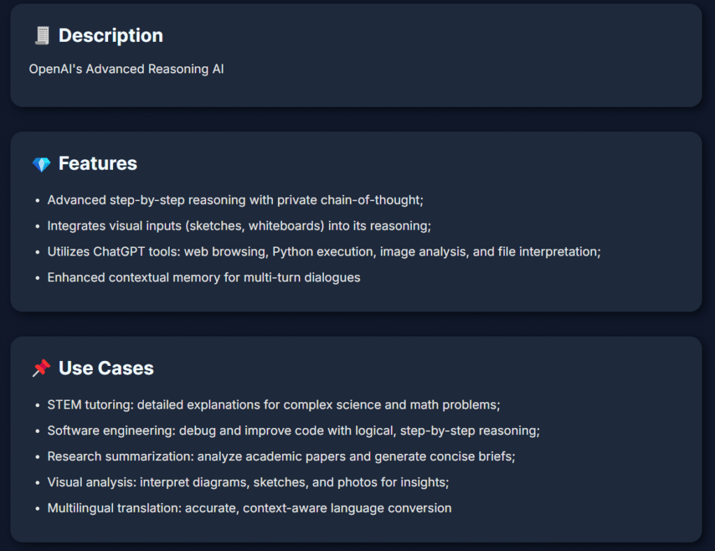 CAIO Library | The Hub of Generative AI Tools 6 CAIO Library_Detailed Use Cases_CAIOz.com