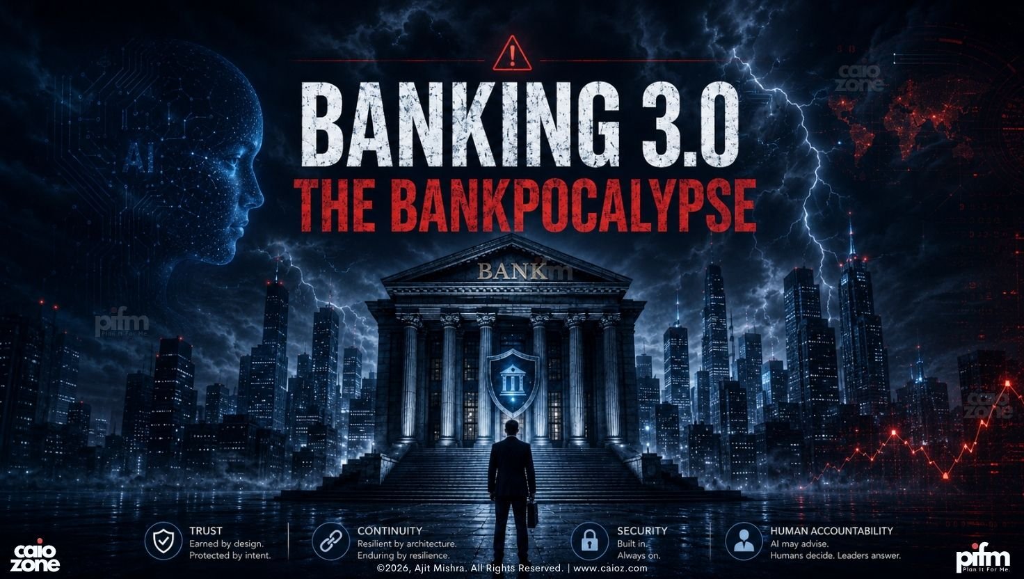 Banking 3.0  The Bankpocalypse  By Ajit Mishra  CAIO ZONE
